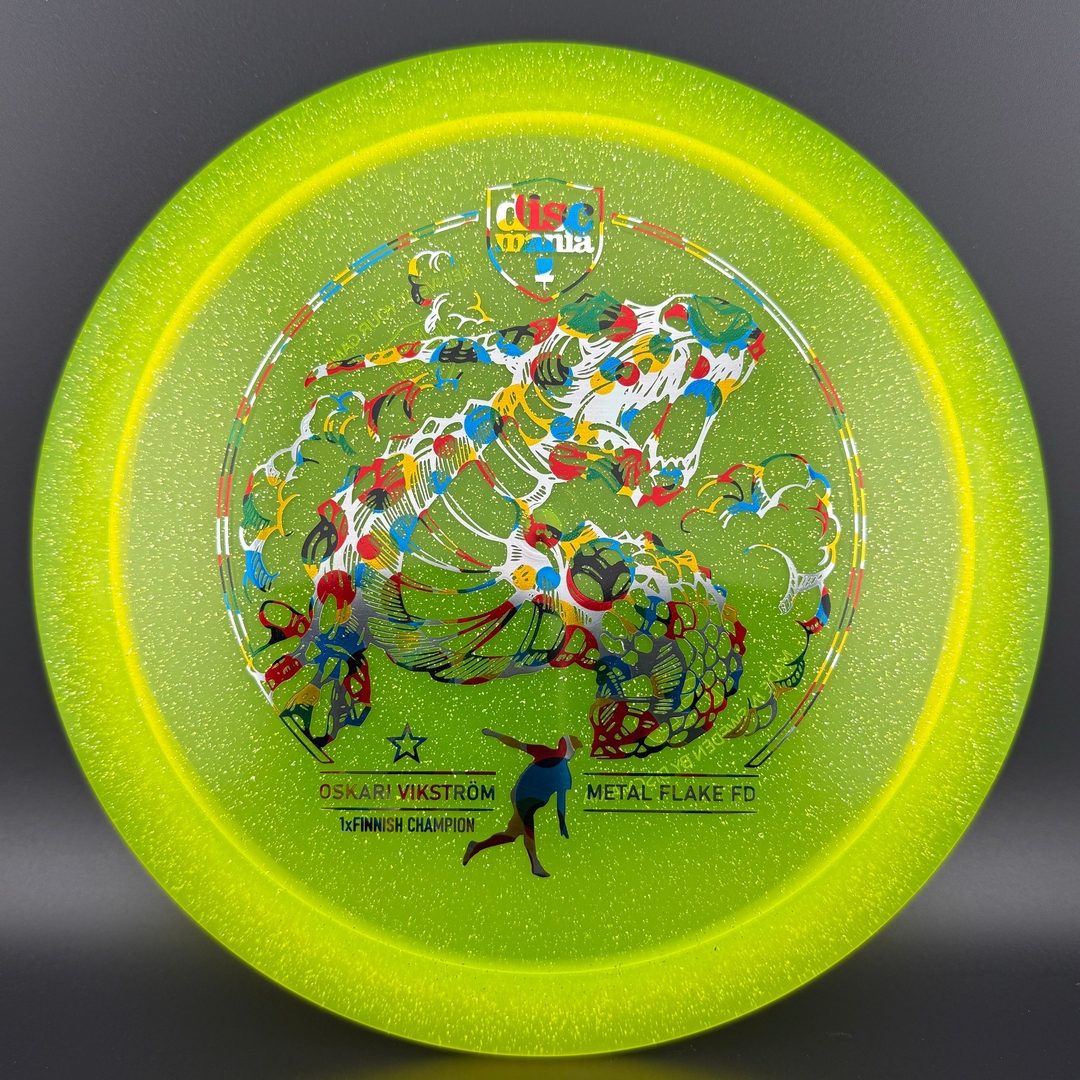 Metal Flake C-Line FD - Oskari Vistrom Shield Series LE Discmania