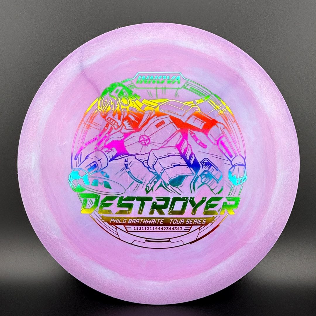Swirly Star Destroyer - Philo Brathwaite 2025 Tour Series Innova