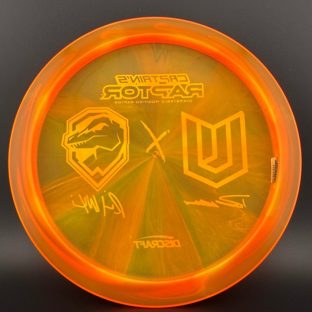 Z Swirl Captain's Raptor - Ulibarri x Wysocki Collab Edition Discraft