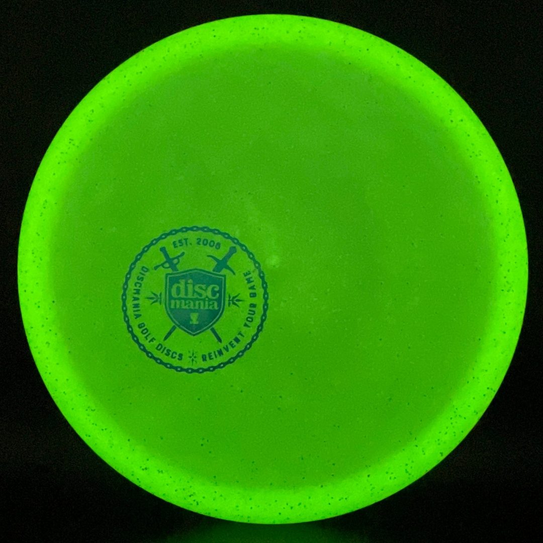 MF Glow C-Line MD3 - Sword and Shield Mini Stamp - Innova Made Discmania
