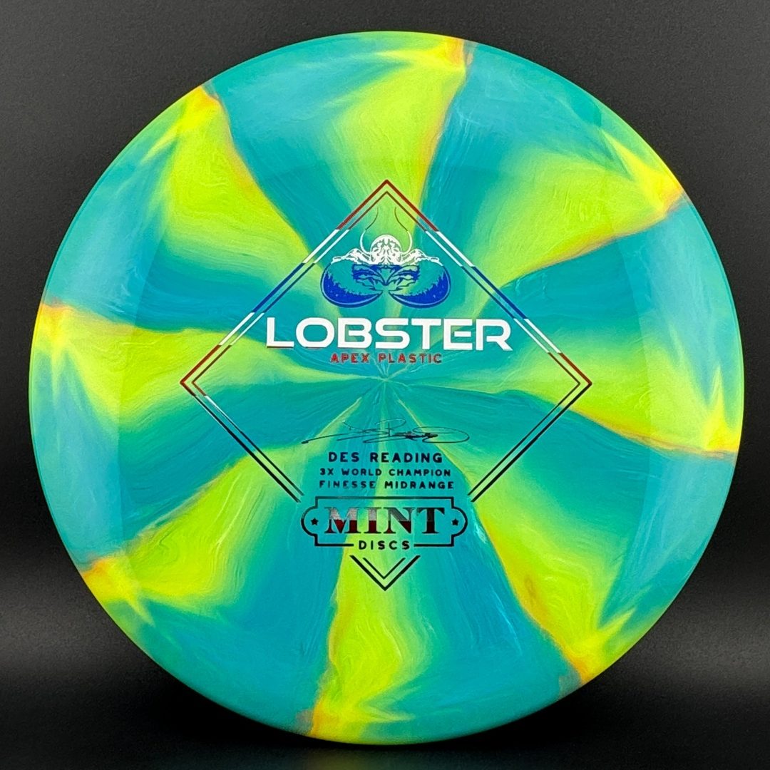 Apex Swirl Lobster - 4th Run - Des Reading Edition MINT Discs