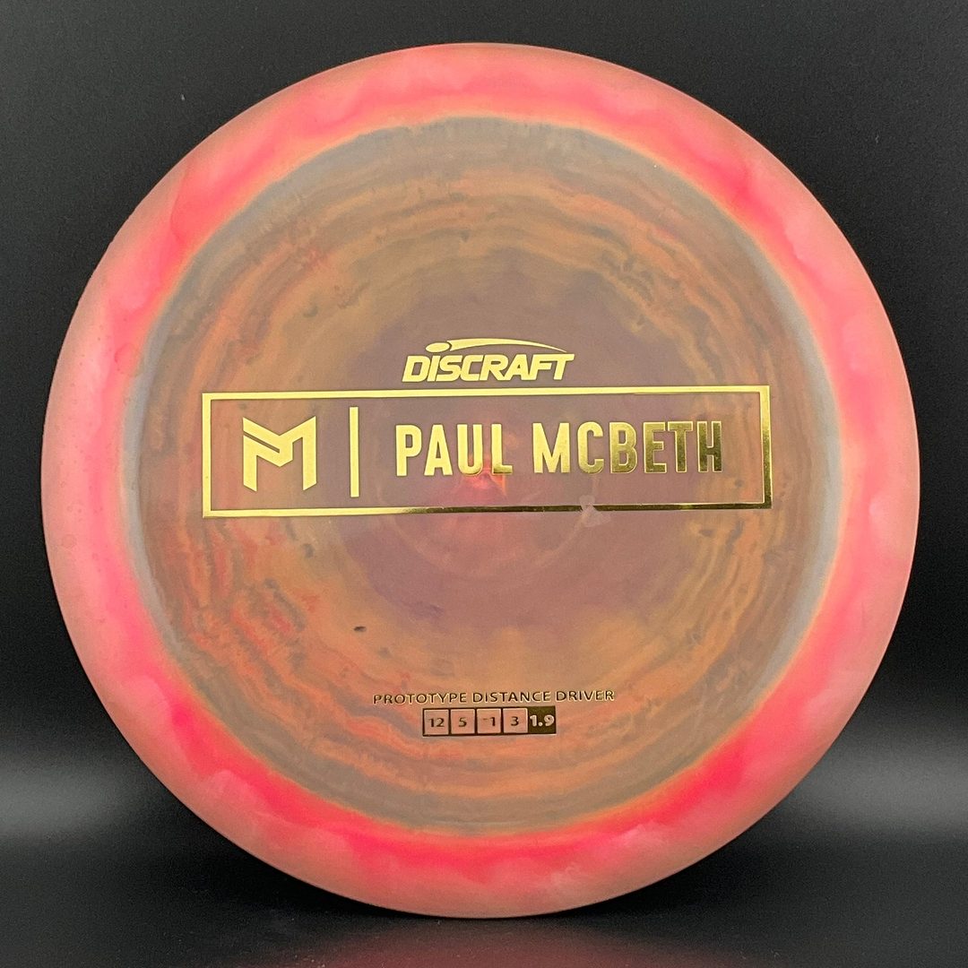 Prototype ESP Zeus / Kong - Paul McBeth Signature Disc - SUPER SWIRLY! Discraft