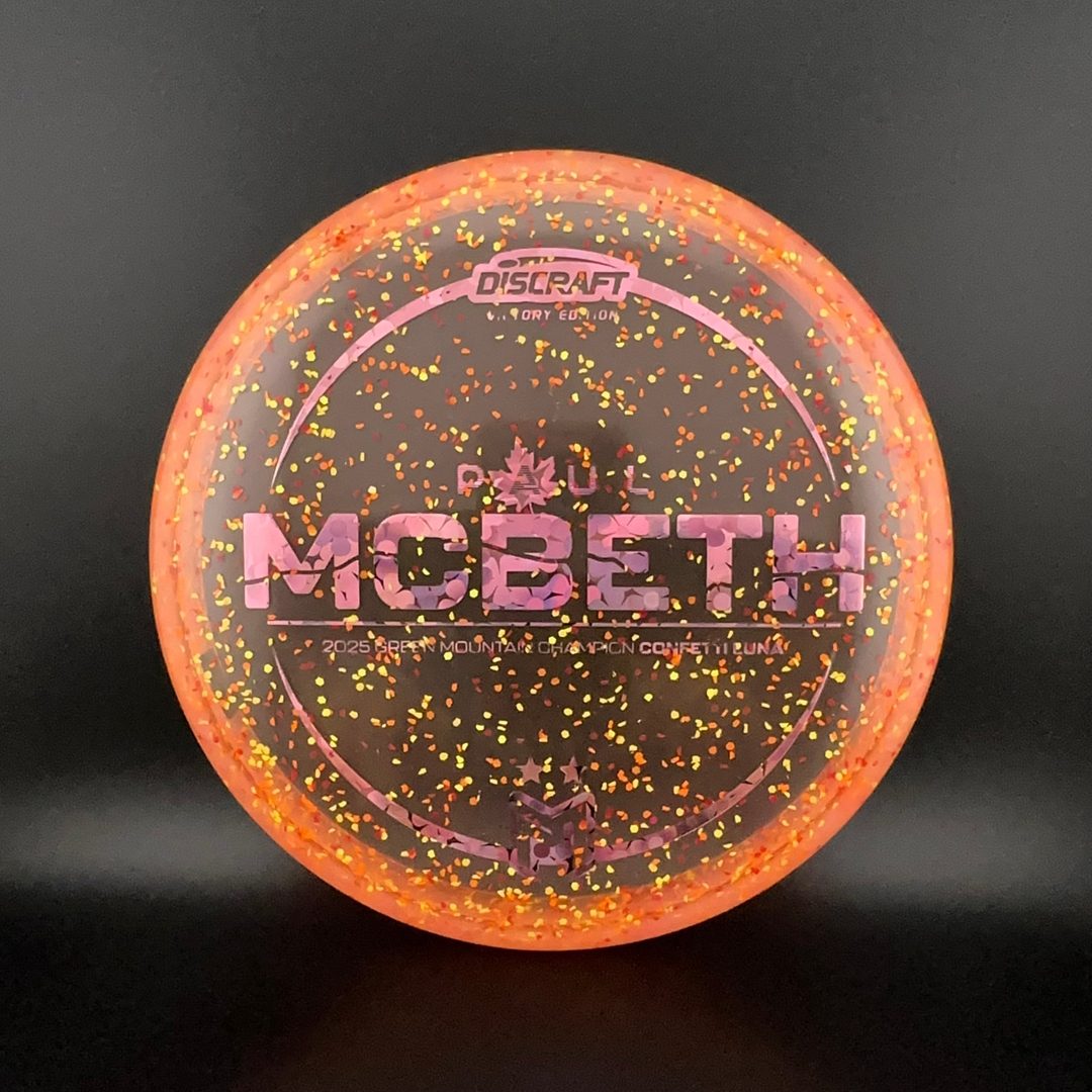 Confetti Z Luna - Victory Edition - Paul McBeth GMC 2025 Discraft