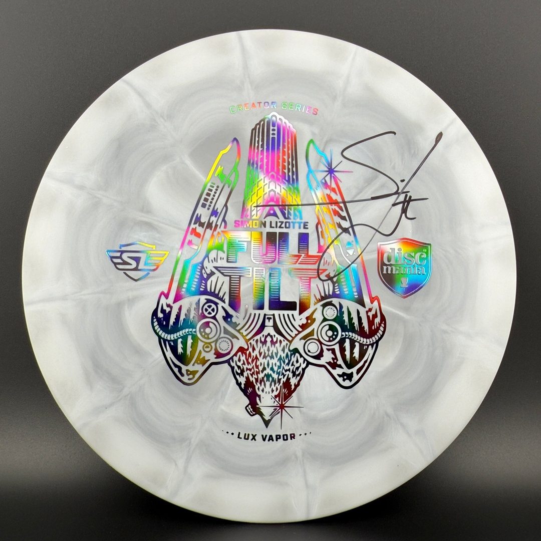Lux Vapor Tilt - Full Tilt Simon Lizotte Autographed *Warehouse Stash* Discmania