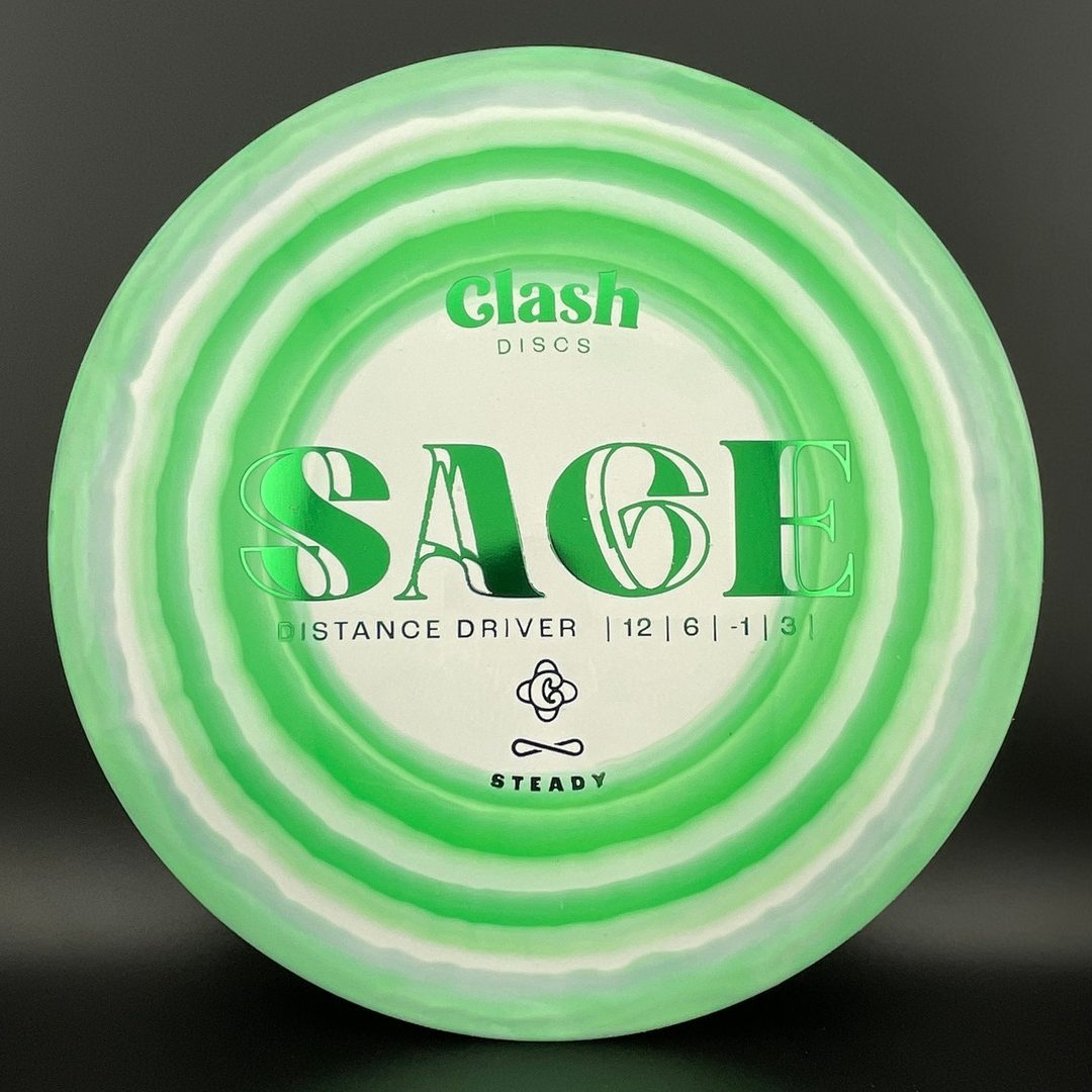 Steady Ring Sage - First Run Clash Discs