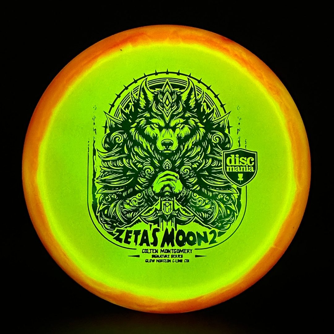 Glow Horizon C-Line CD1 - Zeta's Moon Colten Montgomery Sig Series Discmania