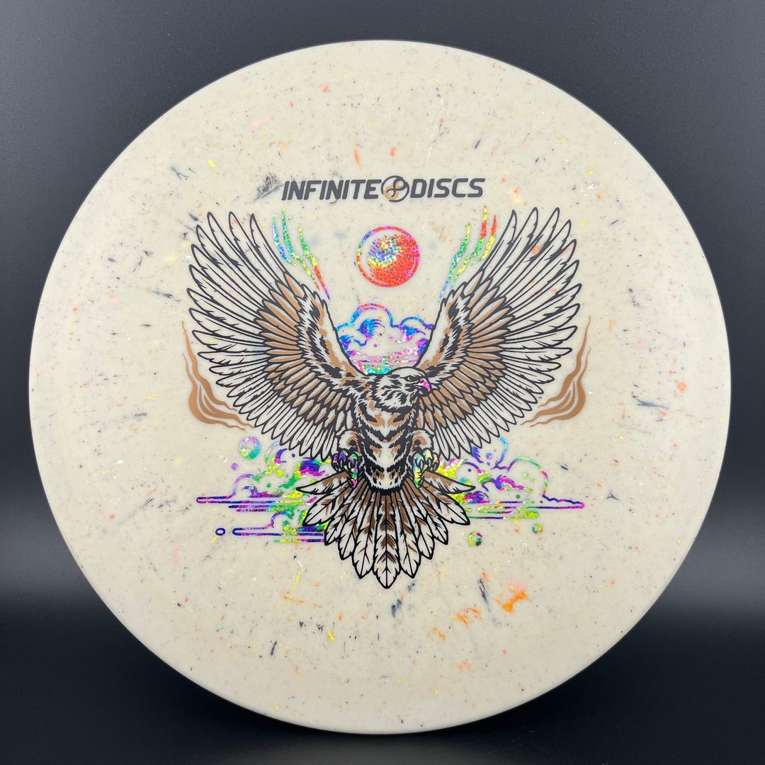 Splatter S-Blend Scepter - Eagle - Triple Foil Infinite Discs