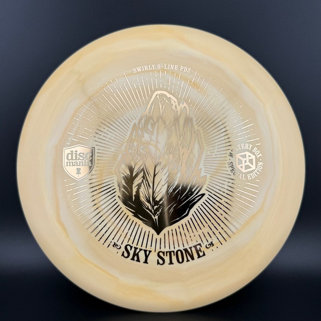 Swirly S-line PD2 First Run - Manianite "Sky Stone" MB '23 Discmania