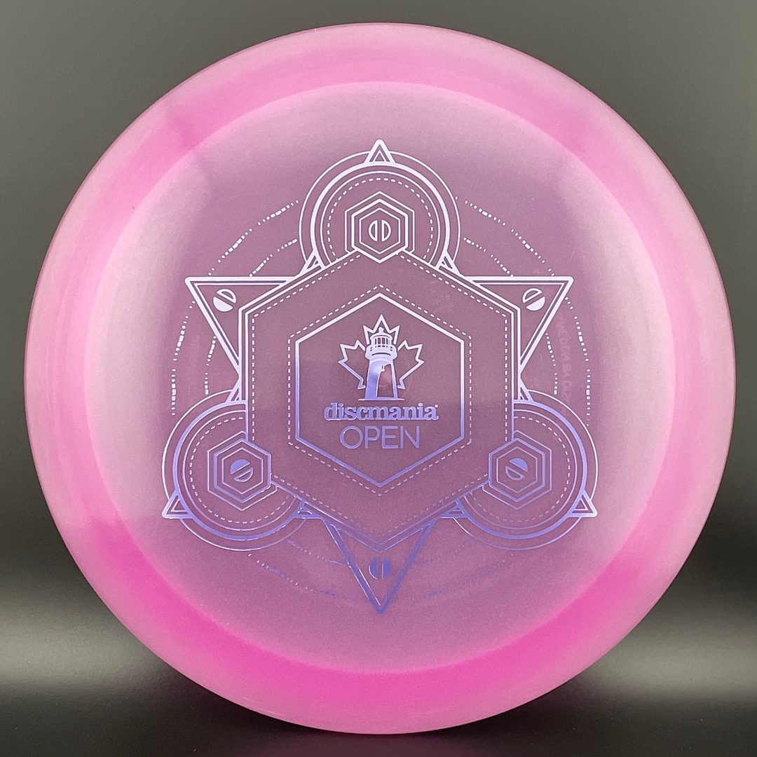 Color Glow C-Line FD3 First Run - Discmania Open Discmania