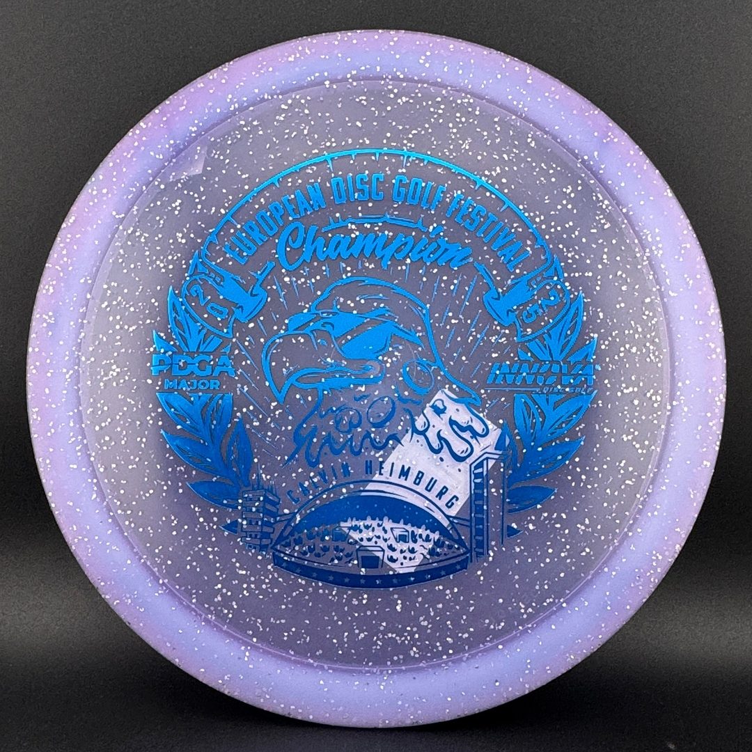 Metal Flake Champion Eagle - Calvin Heimburg 2025 EU Festival Champion Innova