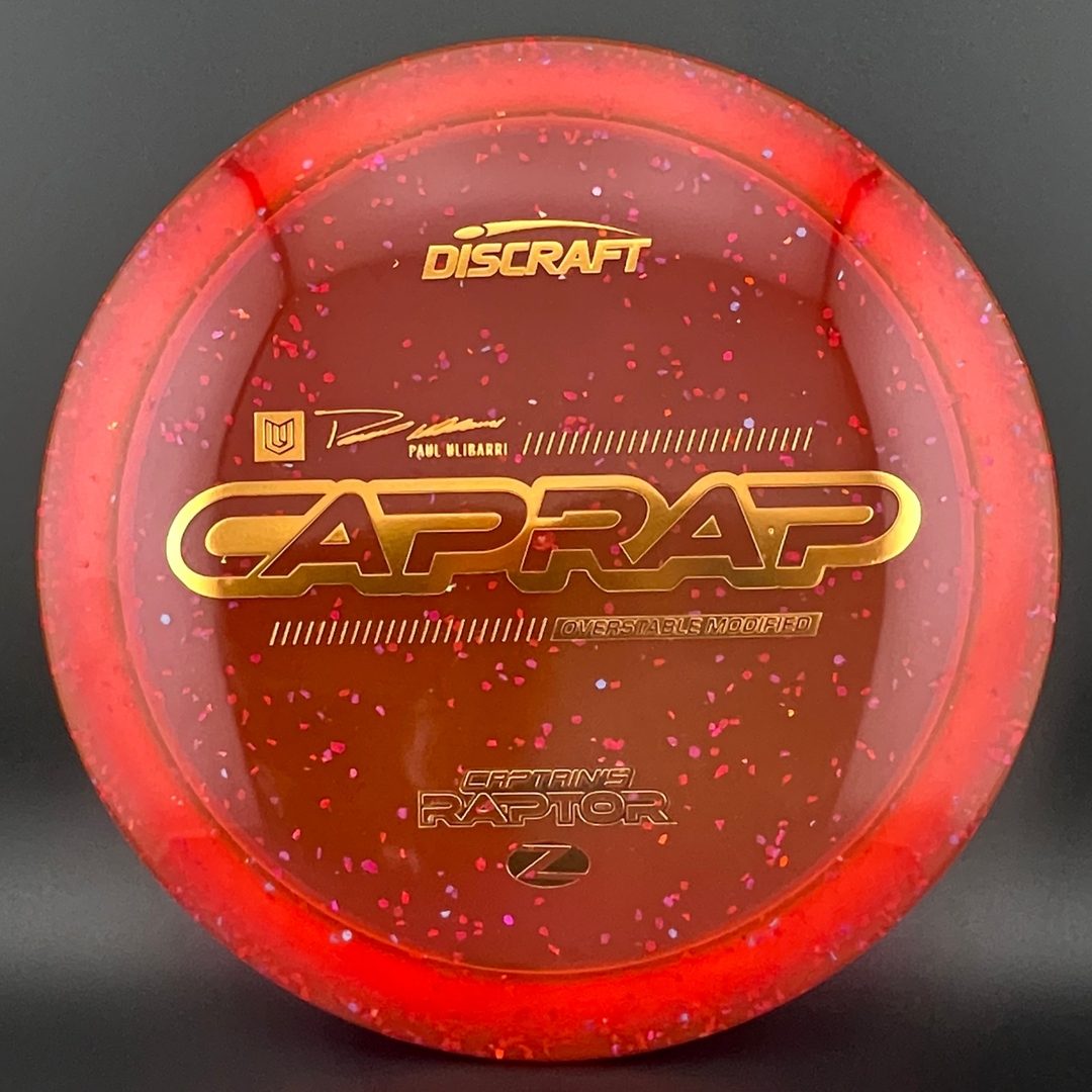 Confetti Z Captain's Raptor - Paul Ulibarri 2026 Discraft