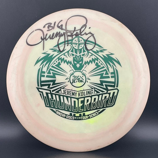 Swirly Star Thunderbird *Signed* - 2017 Jeremy Koling Tour Series Used Innova