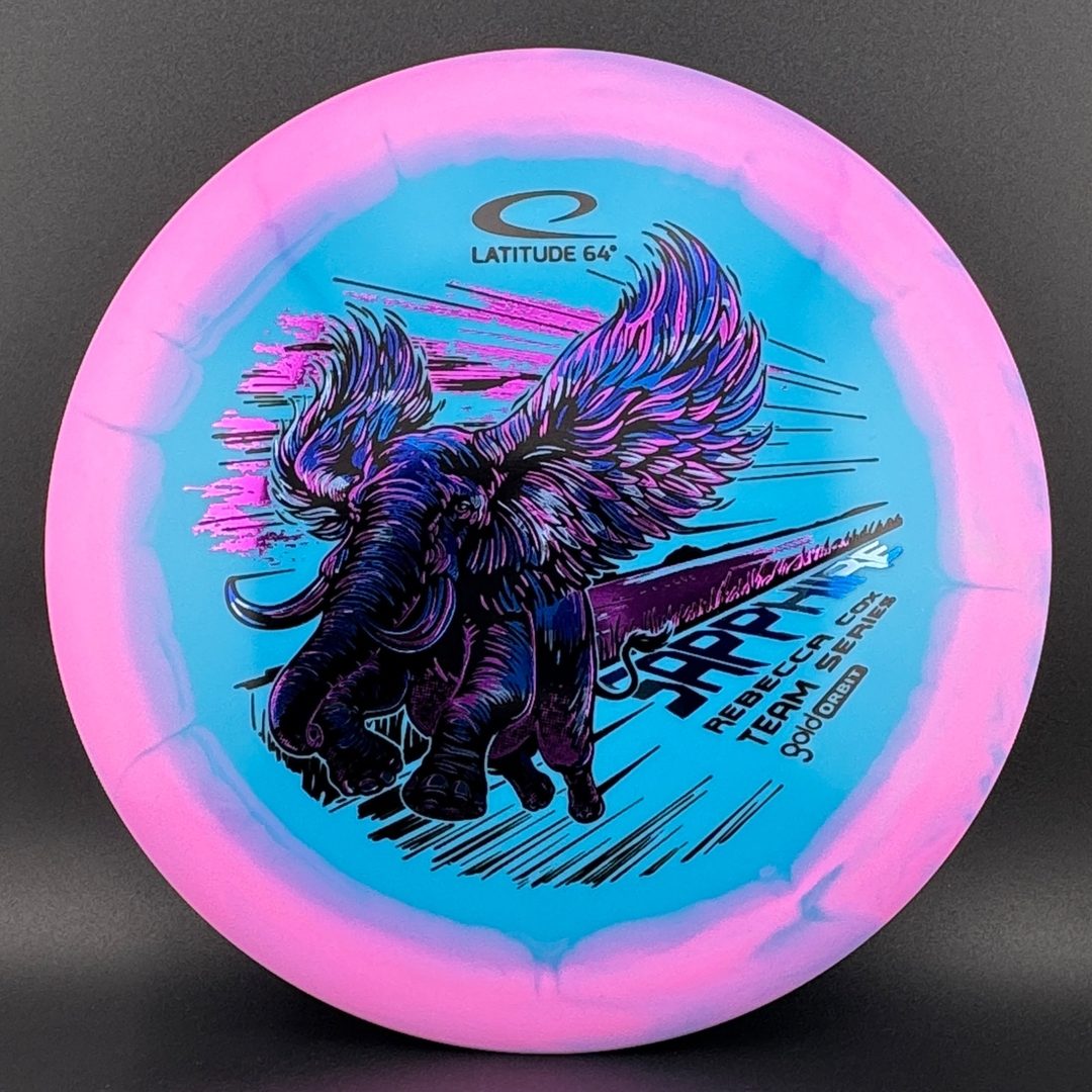 Gold Orbit Sapphire - Rebecca Cox 2026 Tour Series Latitude 64