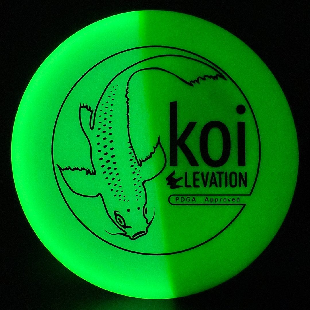 glO-G Glow Koi - 2025 Run - Key Lime Elevation