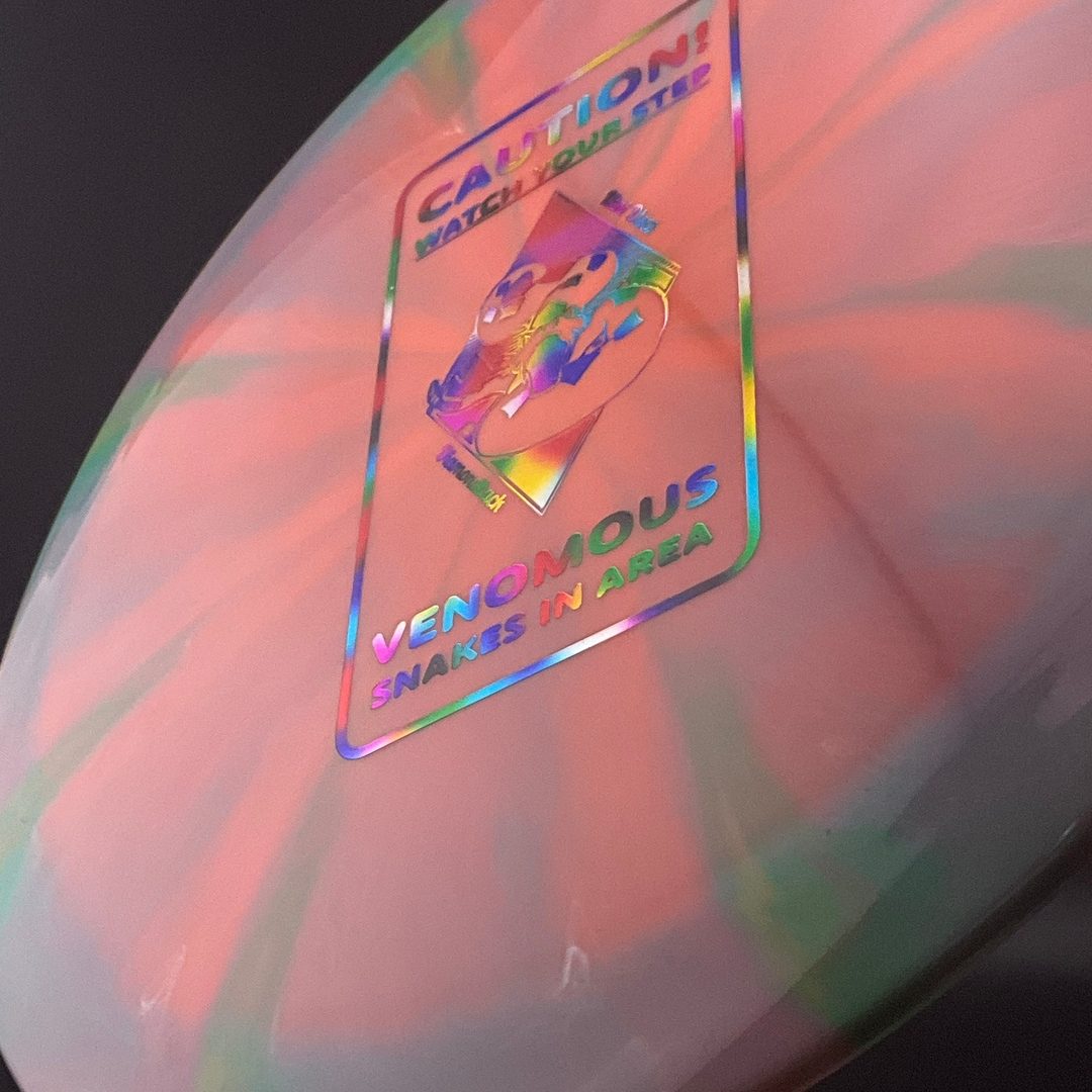 Swirly Apex Diamondback - 2022 First Run - Caution Venomous Snakes! MINT Discs