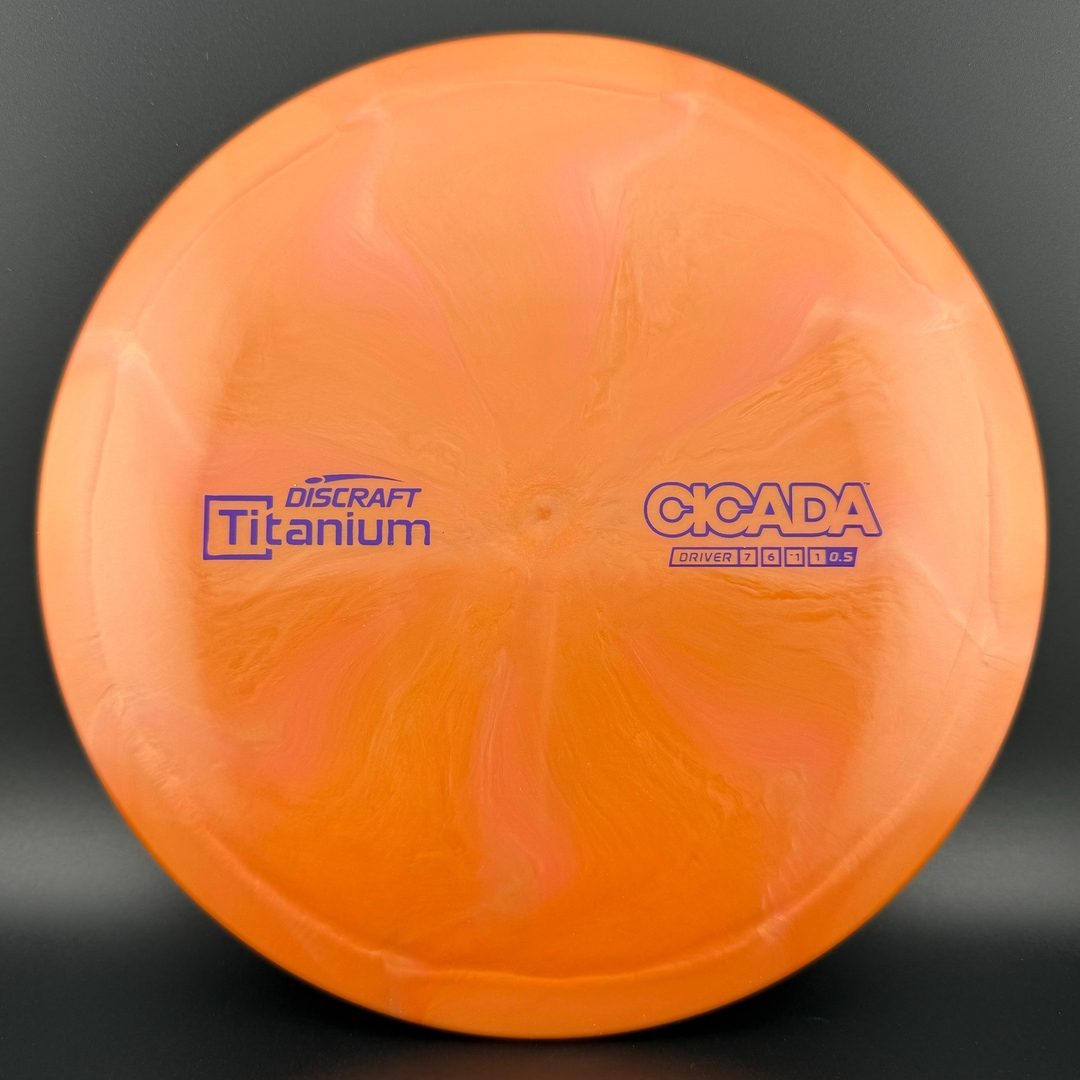 Titanium Swirl Cicada Discraft