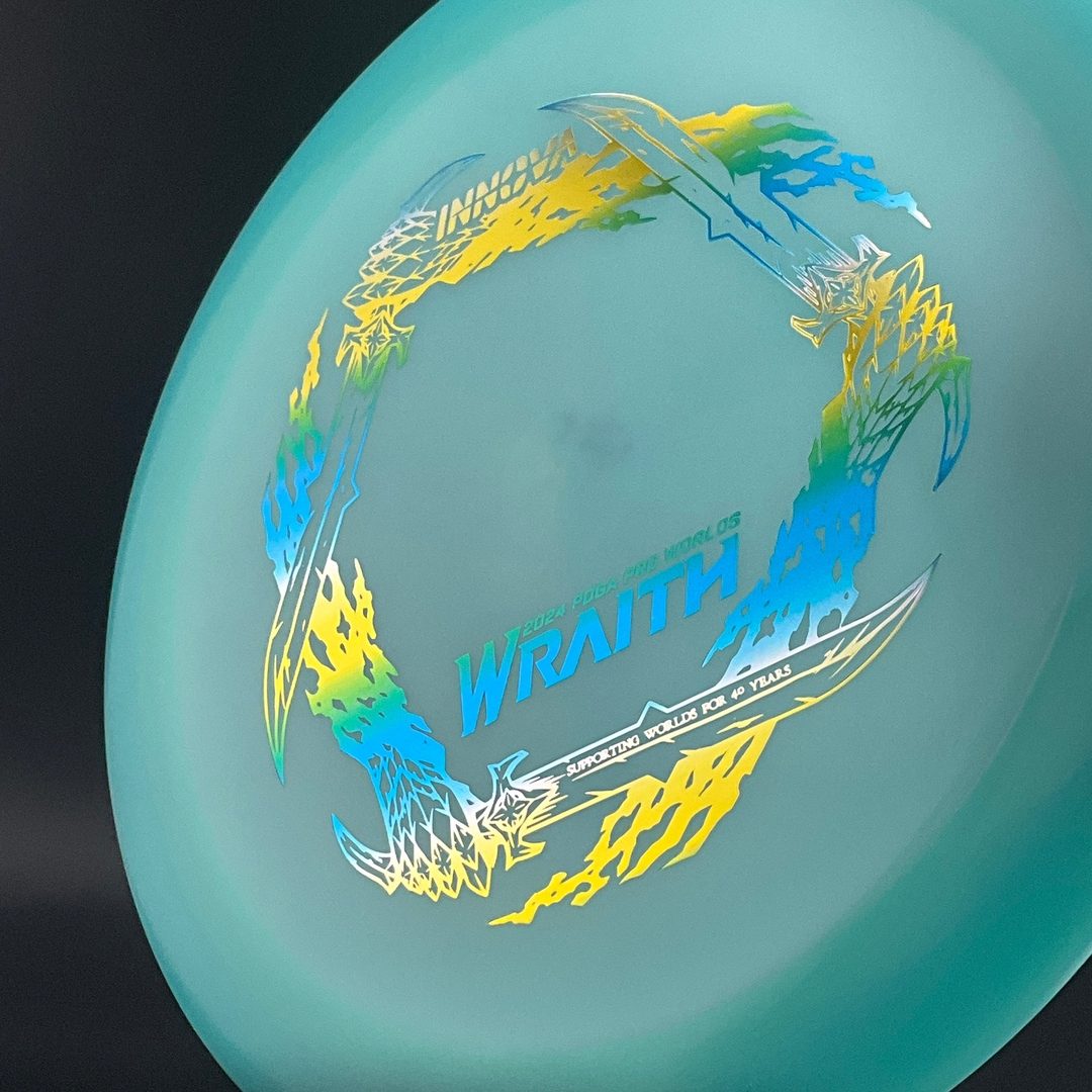 Color Glow Champion Wraith - 2024 PDGA Pro Worlds Innova