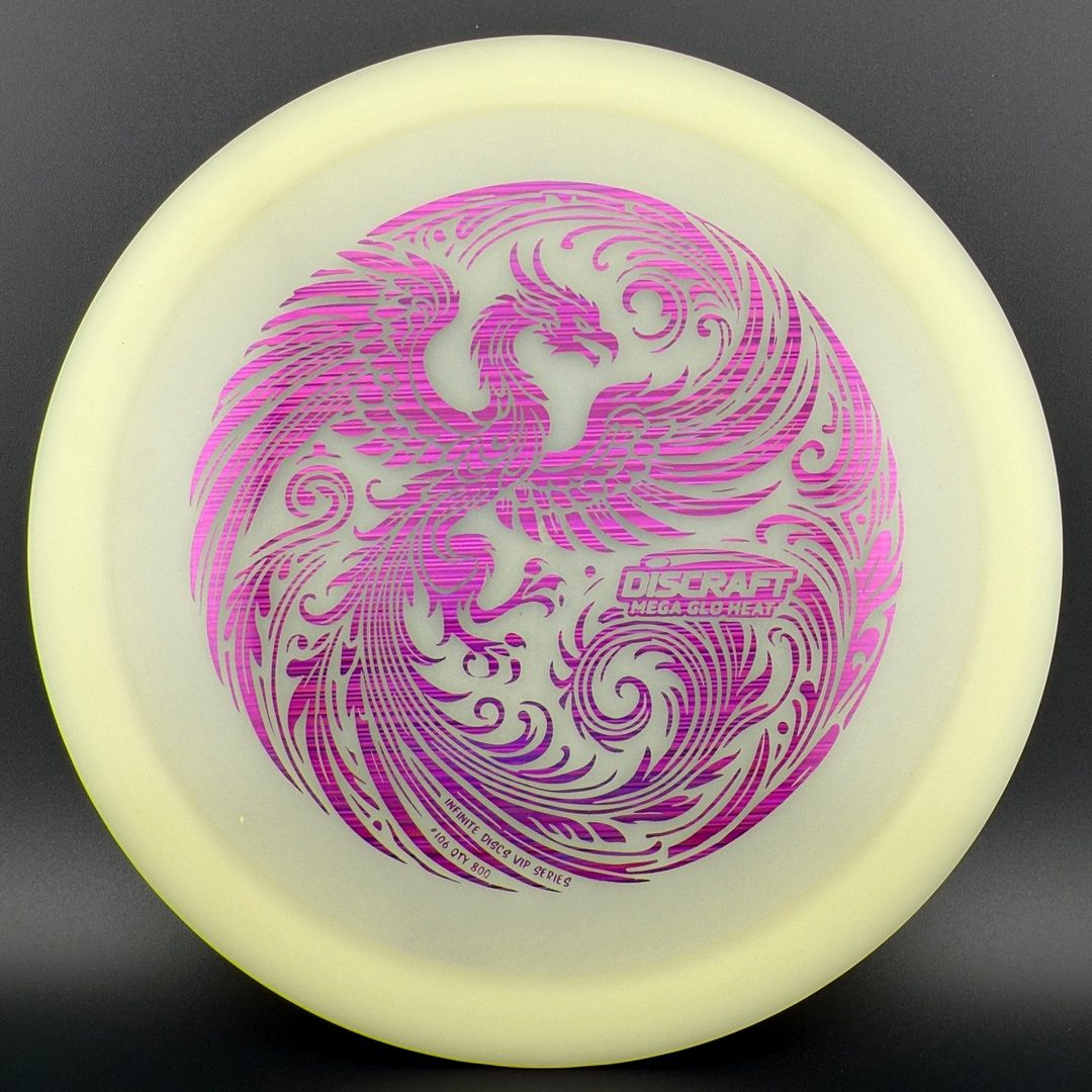 Mega Glo Heat - Infinite Discs VIP Series #106 - 1/800 Discraft