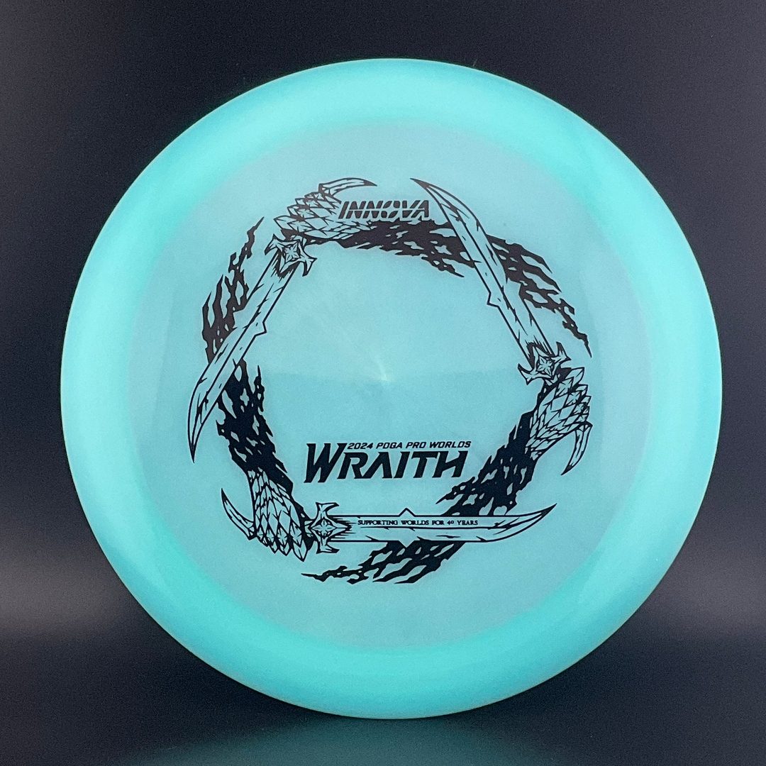 Color Glow Champion Wraith - 2024 PDGA Pro Worlds Innova