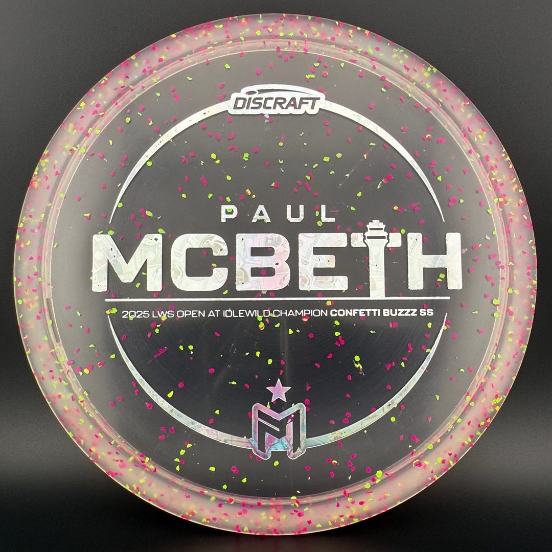 Confetti Z Buzzz SS - Paul McBeth 2025 LWS Open Discraft