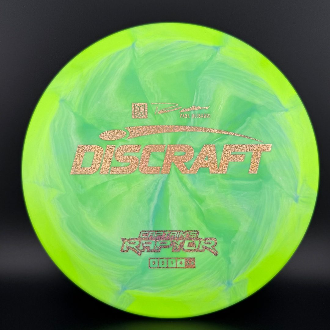 ESP Swirl Captain's Raptor - 2022 Paul Ulibarri Edition Discraft