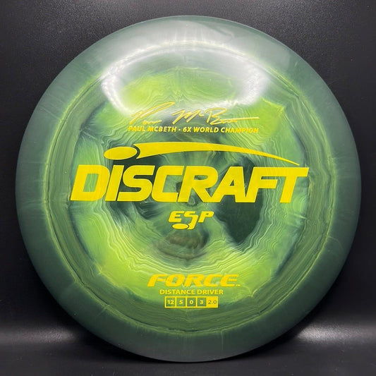 ESP Force - Paul McBeth 6x Signature Series Discraft