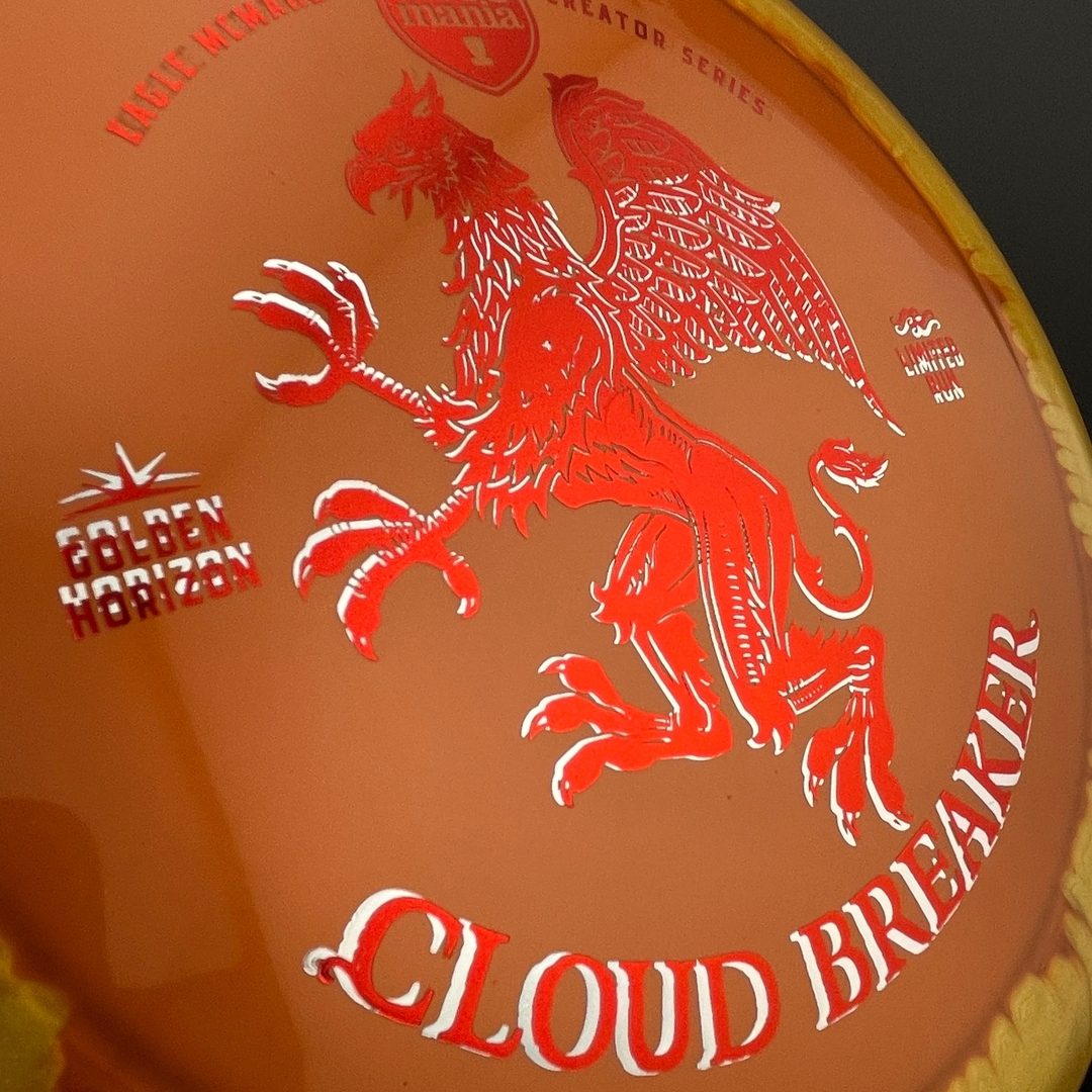 Golden Horizon Cloud Breaker - Eagle McMahon Double Stamp *Colten Stash* Discmania