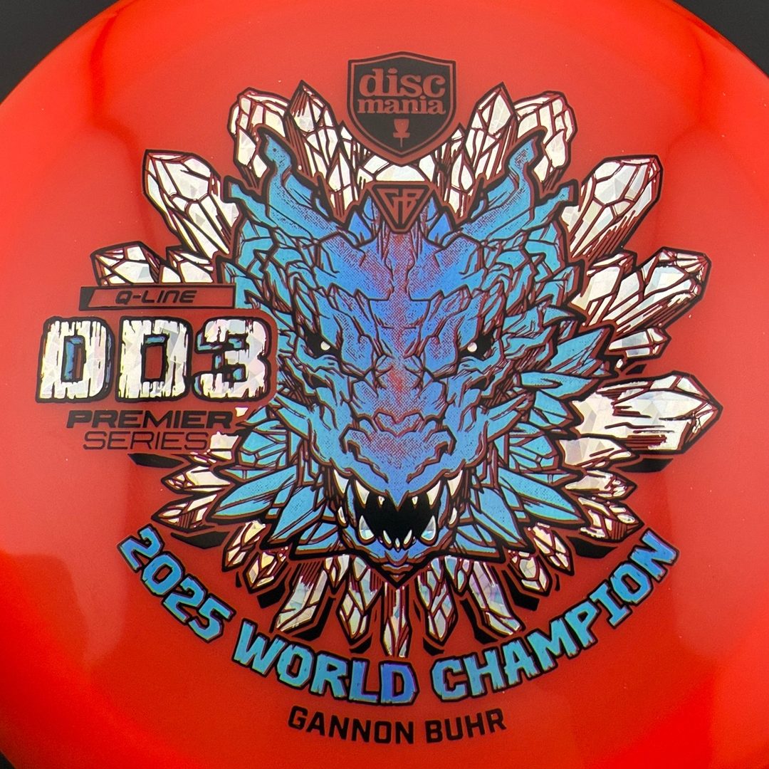 Q-Line DD3 - Gannon Buhr 2025 World Champion Discmania