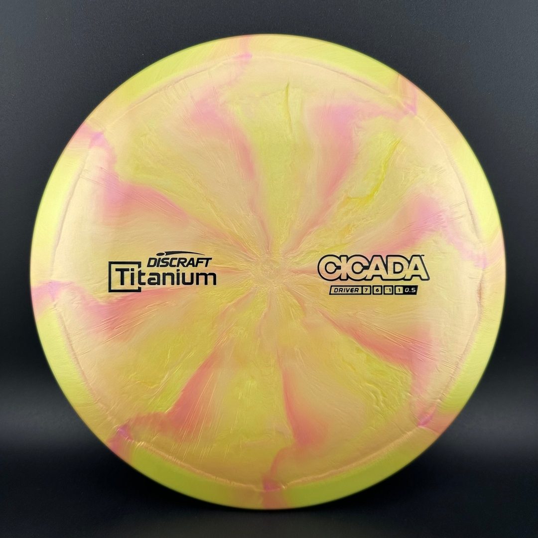 Titanium Swirl Cicada Discraft