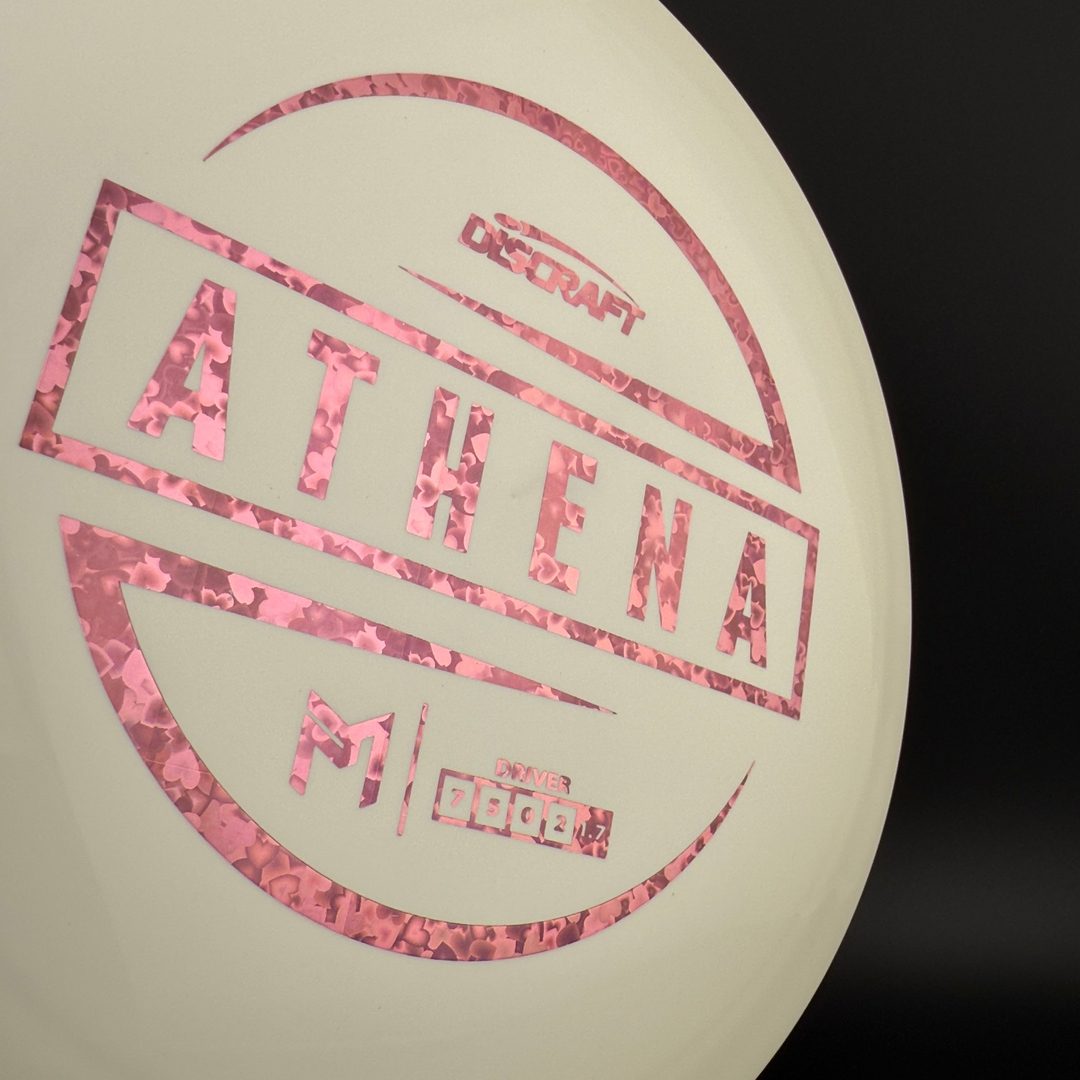 ESP Athena - White - Pink Hearts Discraft