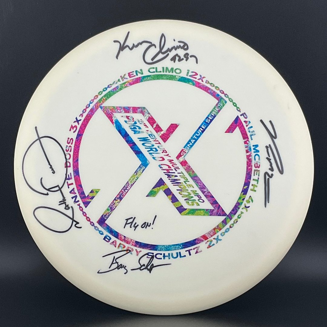 Fuzion Truth *Signed* - 2016 Worlds - 21st Century Multiple MPO PDGA World Champions! Party Time! Dynamic Discs