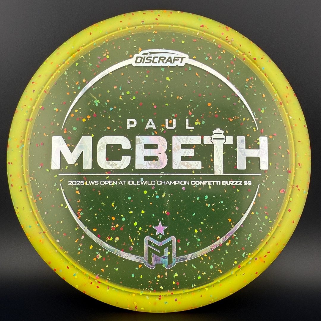 Confetti Z Buzzz SS - Paul McBeth 2025 LWS Open Discraft