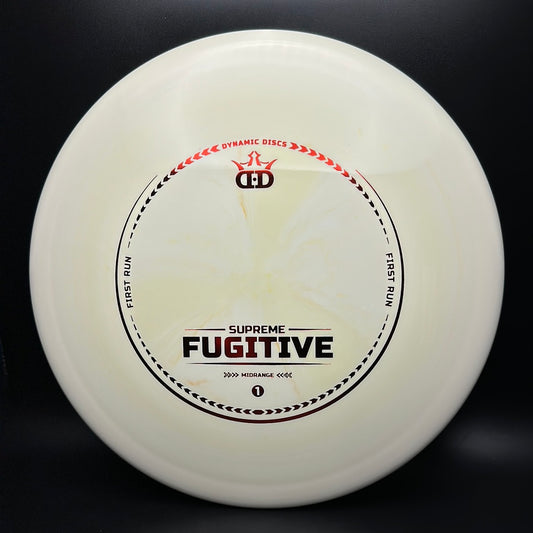 Supreme Fugitive - First Run Dynamic Discs