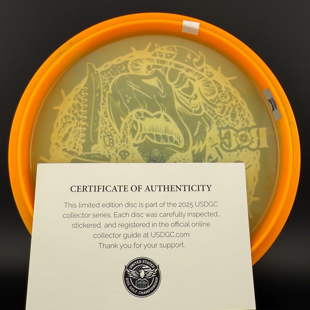 Proto Glow Halo Champion Roc3 - War Bird USDGC 2025 Innova