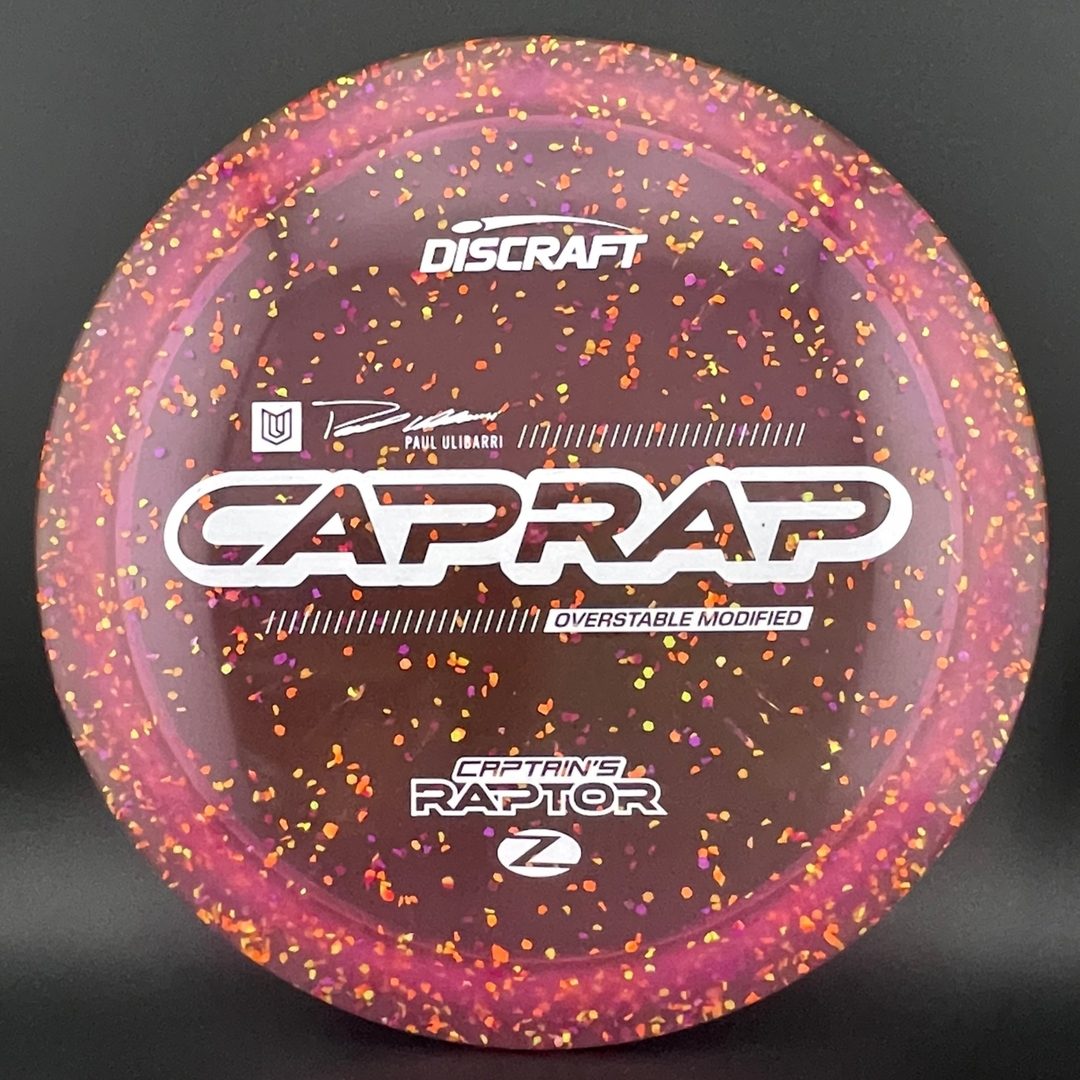 Confetti Z Captain's Raptor - Paul Ulibarri 2026 Discraft