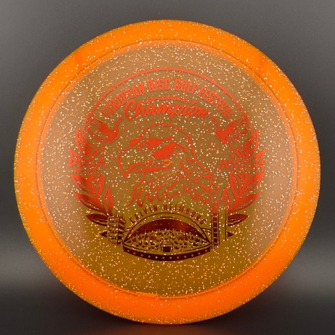 Metal Flake Champion Eagle - Calvin Heimburg 2025 EU Festival Champion Innova