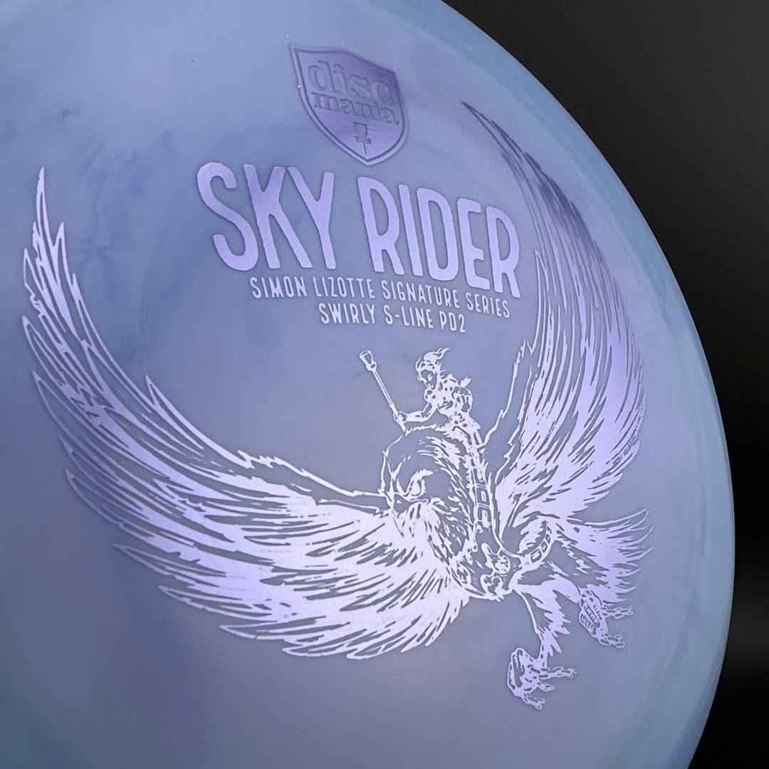 Swirly S-line PD2 - Sky Rider - Lizotte Signature Series *Warehouse Stash* Discmania