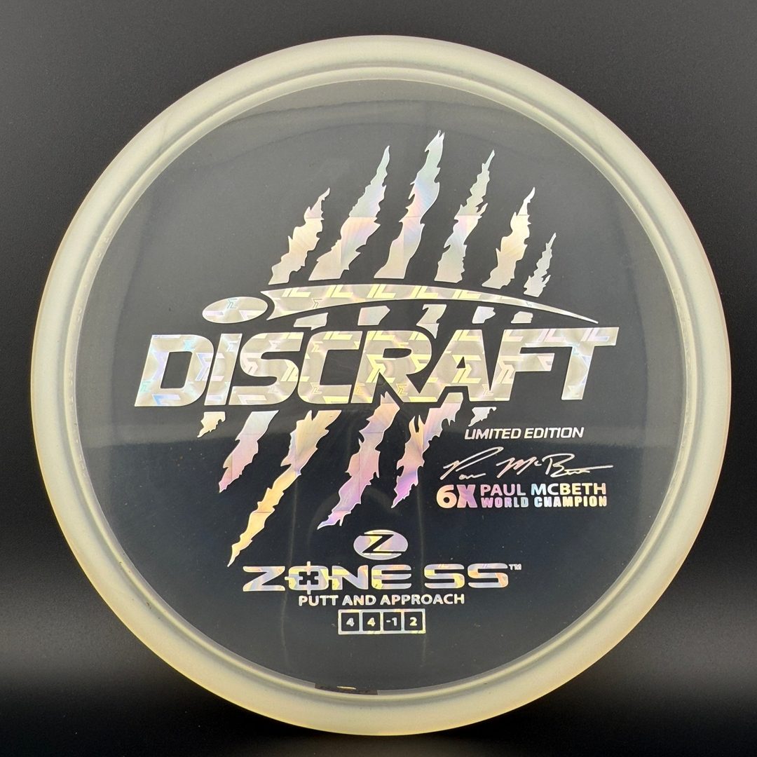Z Zone SS - Paul McBeth 6x Claws Limited Edition Discraft