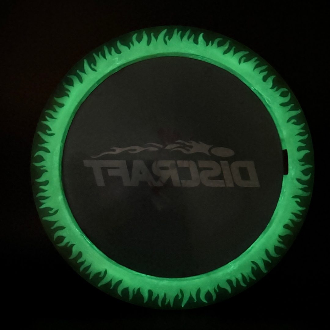 Jawbreaker Z Glo Ring Flame Scorch - Rare Glow Rim! Discraft