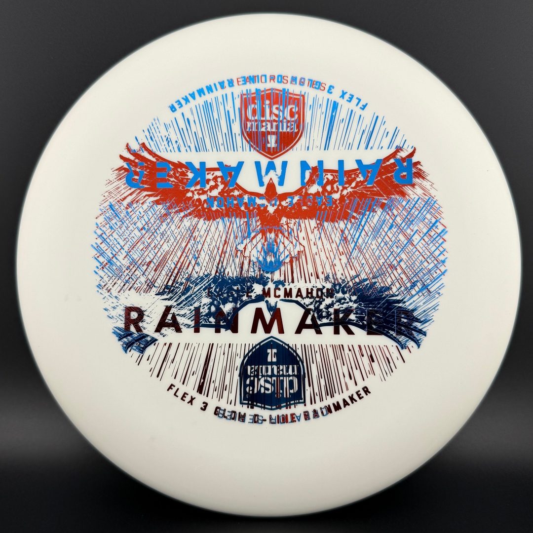 Glow D-Line Flex 3 Rainmaker - Double Stamp Eagle McMahon Discmania