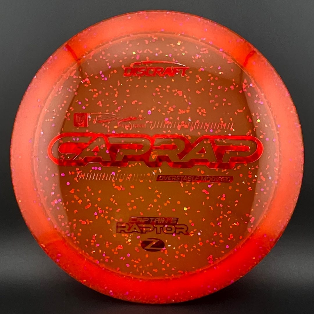Confetti Z Captain's Raptor - Paul Ulibarri 2026 Discraft