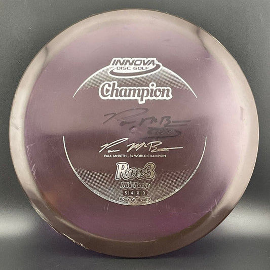 Champion Roc3 *Signed* - USED - 2014 Paul McBeth 3x! Innova