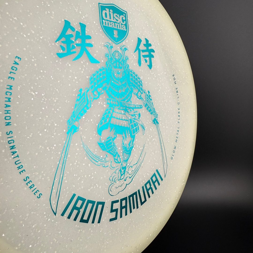 Metal Flake Glow C-Line MD3 - Iron Samurai IS1 - Eagle McMahon Sig Series Discmania