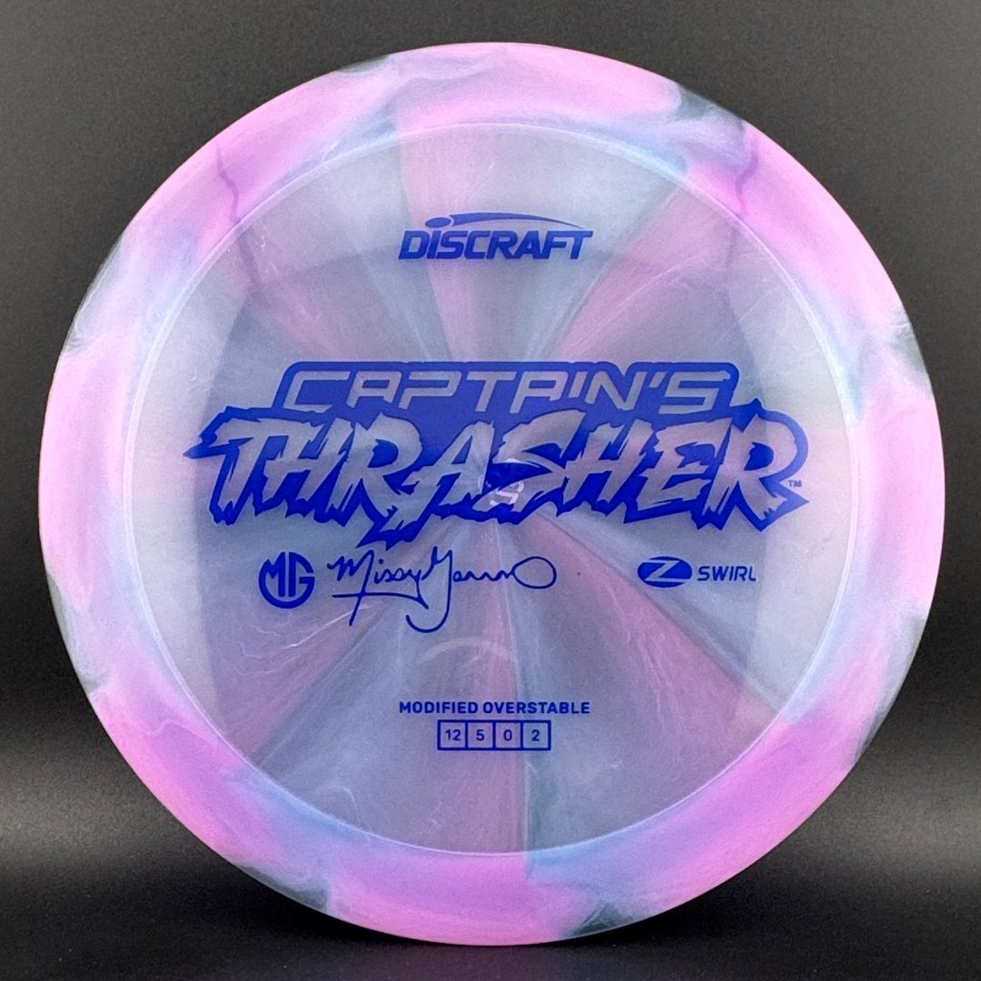 Swirly Z Captain's Thrasher - Missy Gannon 2026 Discraft