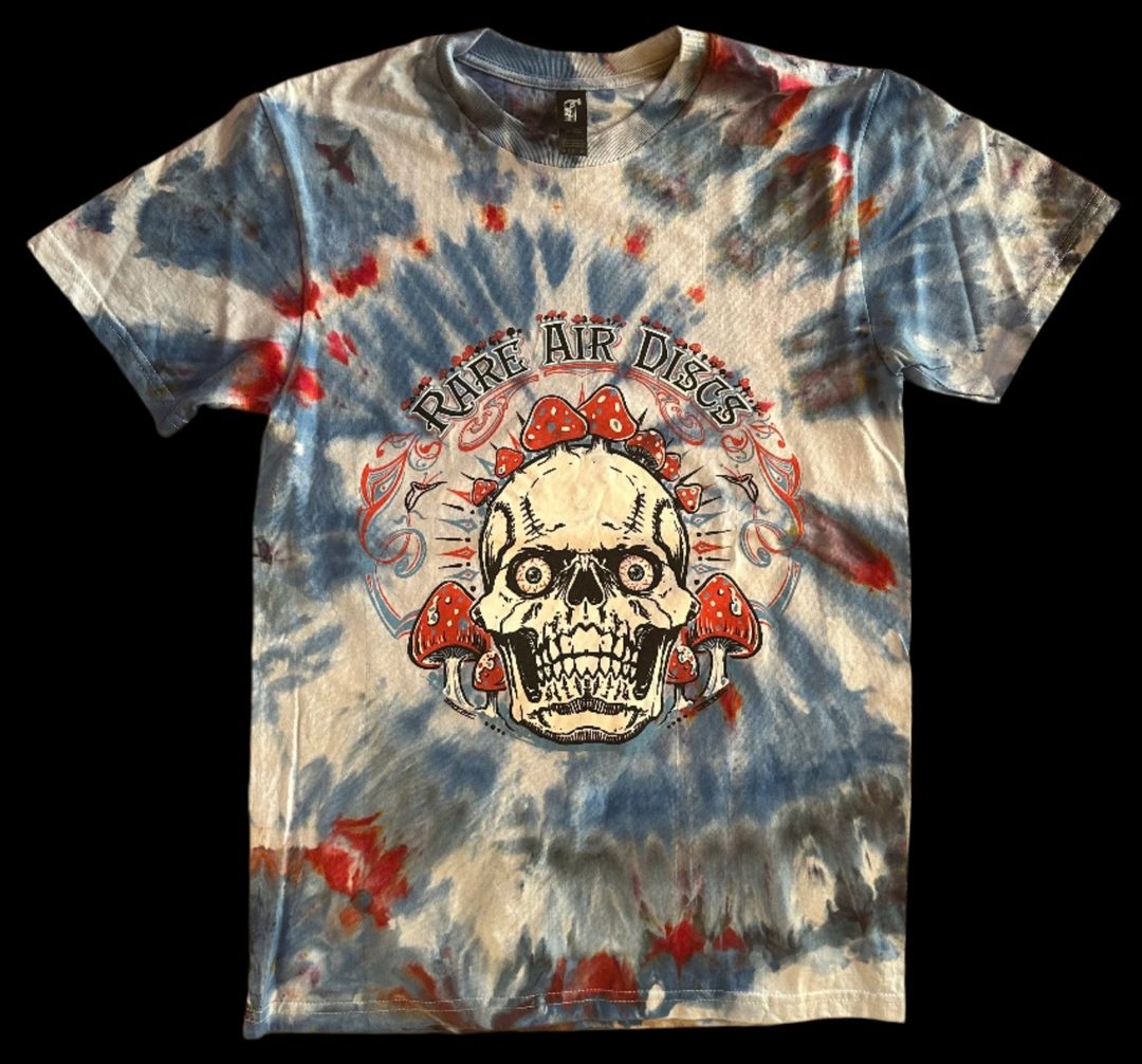 Crushin' Amanitas Tie-Dye Shirt - Produced by Thunder Shout Rare Air Discs