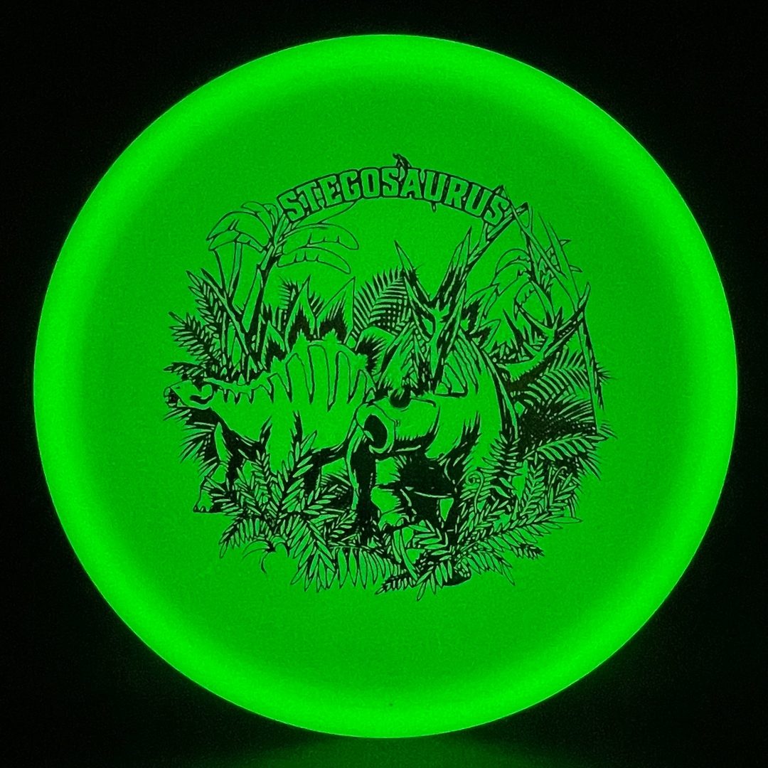 Glow Egg Shell Stegosaurus - Special Edition Dino Discs