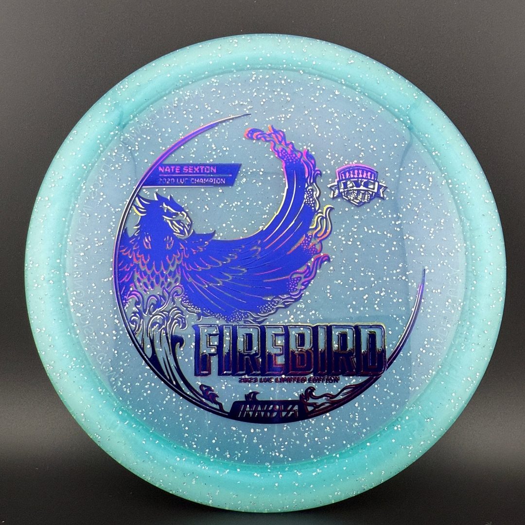 Metal Flake Pearl Champion Firebird - Double Stamp 2023 LVC Nate Sexton Innova