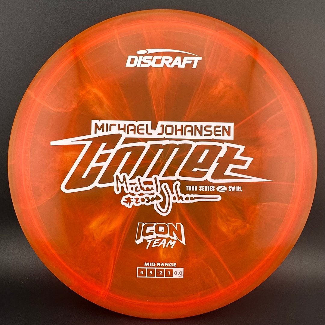 Z Swirl Comet - 2025 Michael Johansen ICON Team Discraft