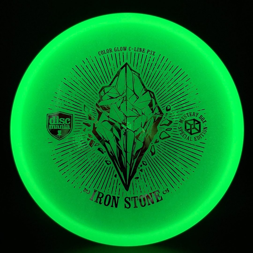 Color Glow C-Line P3X - First Run "Iron Stone" MB 23 Discmania