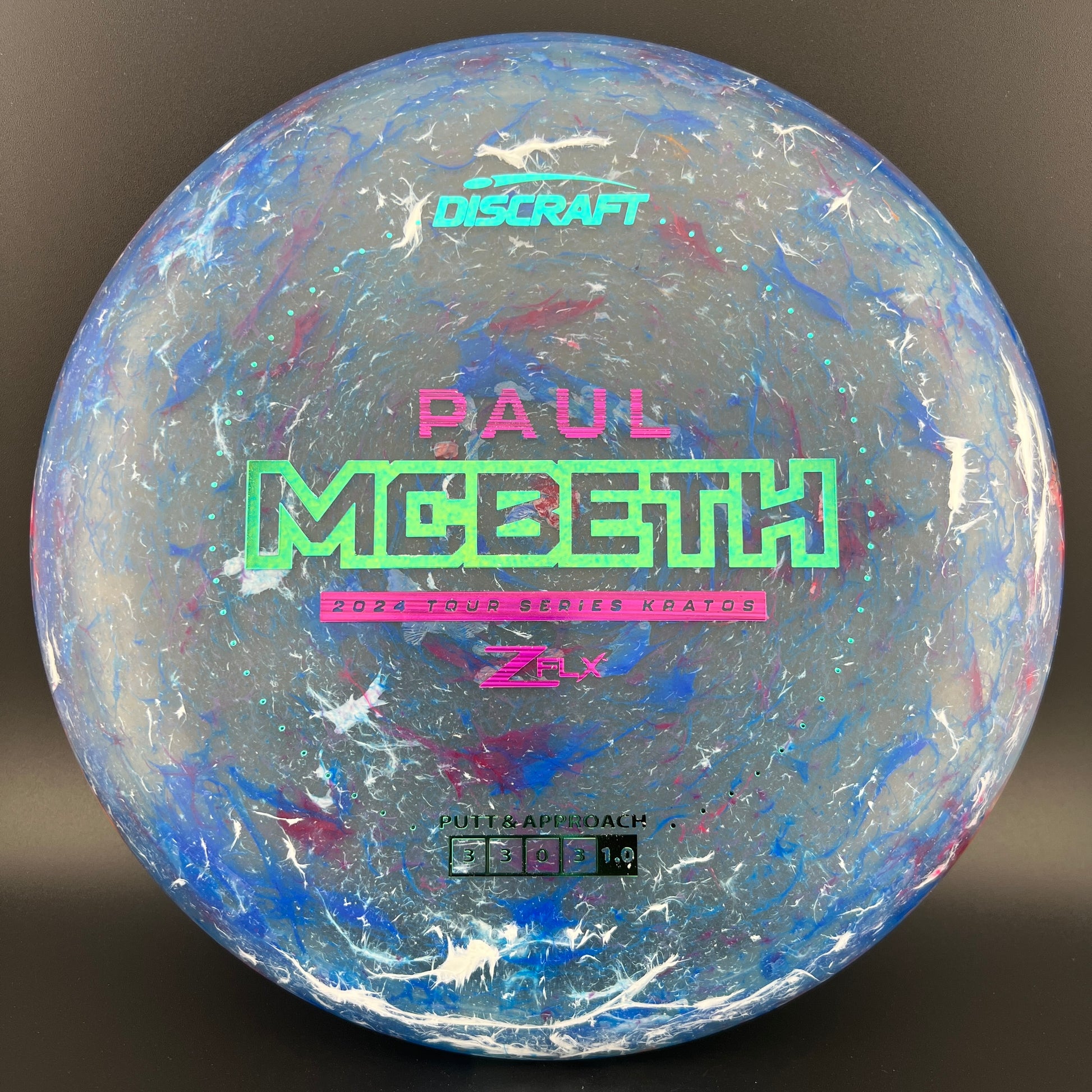 Jawbreaker Z FLX Kratos - 2024 Paul McBeth Tour Series Discraft